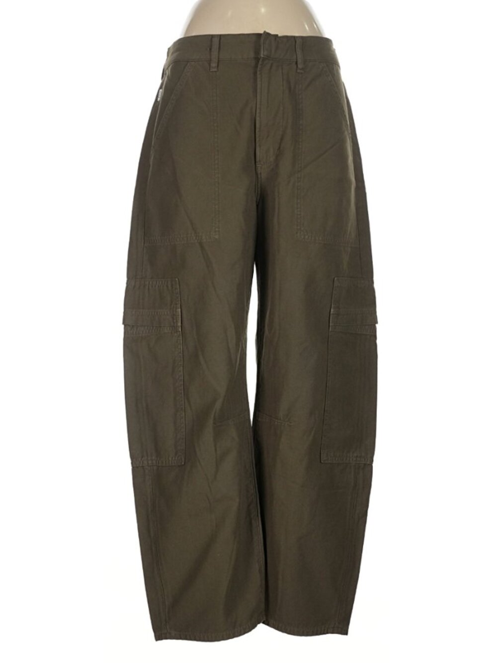 New Citizens of Humanity Marcelle Cargo Pants Olive Green Size 29 NWT Barrel